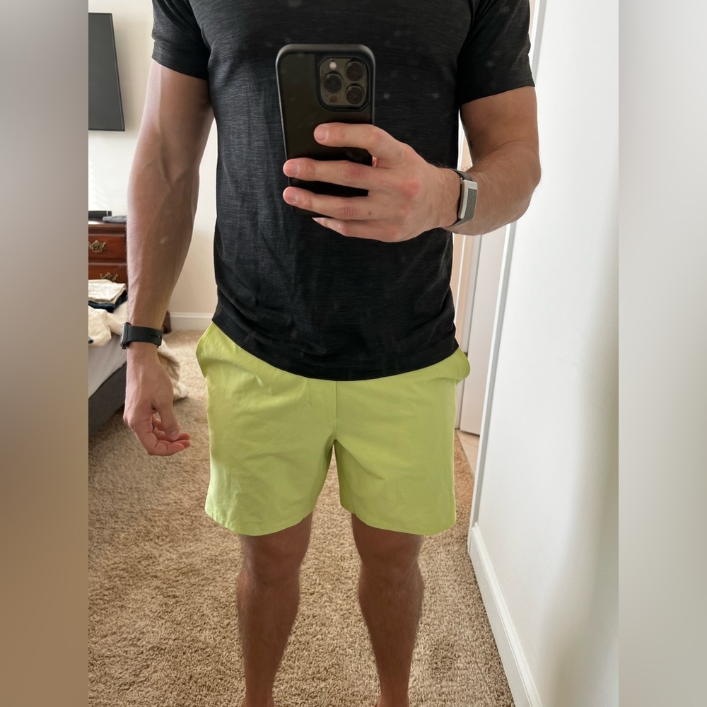 Lululemon swim suit. Lime green color. Medium size.